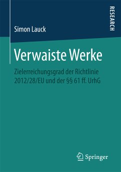 Verwaiste Werke (eBook, PDF) - Lauck, Simon