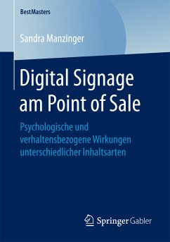 Digital Signage am Point of Sale (eBook, PDF) - Manzinger, Sandra