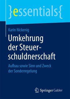 Umkehrung der Steuerschuldnerschaft (eBook, PDF) - Nickenig, Karin