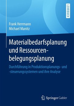 Cover Materialbedarfsplanung und Ressourcenbelegungsplanung (eBook, PDF)