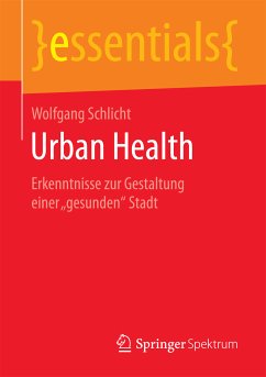 Urban Health (eBook, PDF) - Schlicht, Wolfgang