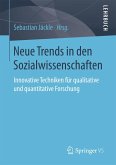 Neue Trends in den Sozialwissenschaften (eBook, PDF)