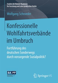 Konfessionelle Wohlfahrtsverbände im Umbruch (eBook, PDF) - Schroeder, Wolfgang