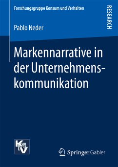 Markennarrative in der Unternehmenskommunikation (eBook, PDF) - Neder, Pablo