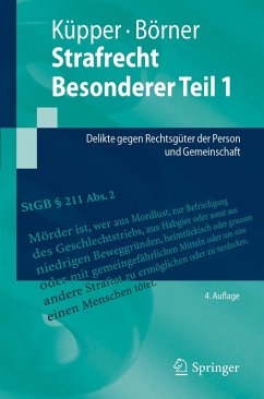 Cover Strafrecht Besonderer Teil 1 (eBook, PDF)