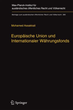 Europäische Union und Internationaler Währungsfonds (eBook, PDF) - Assakkali, Mohamed