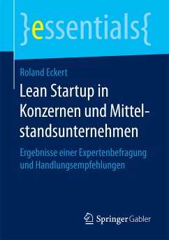 Lean Startup in Konzernen und Mittelstandsunternehmen (eBook, PDF) - Eckert, Roland
