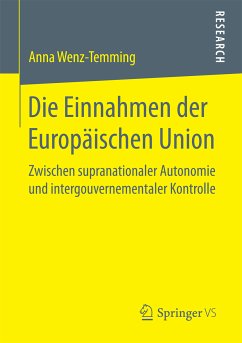 Die Einnahmen der Europäischen Union (eBook, PDF) - Wenz-Temming, Anna