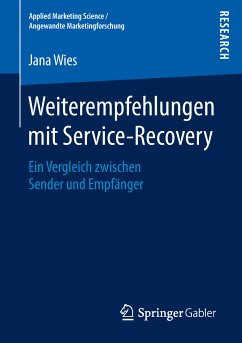 Weiterempfehlungen mit Service-Recovery (eBook, PDF) - Wies, Jana