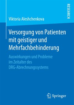 Versorgung von Patienten mit geistiger und Mehrfachbehinderung (eBook, PDF) - Aleshchenkova, Viktoria