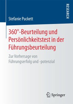 360°-Beurteilung und Persönlichkeitstest in der Führungsbeurteilung (eBook, PDF) - Puckett, Stefanie