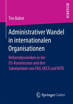 Administrativer Wandel in internationalen Organisationen (eBook, PDF) - Balint, Tim