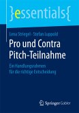 Pro und Contra Pitch-Teilnahme (eBook, PDF)