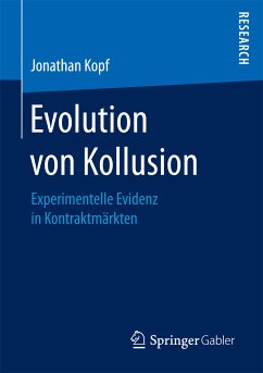 Evolution von Kollusion (eBook, PDF) - Kopf, Jonathan