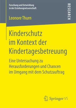 Kinderschutz im Kontext der Kindertagesbetreuung (eBook, PDF) - Thurn, Leonore