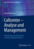 Callcenter – Analyse und Management (eBook, PDF)