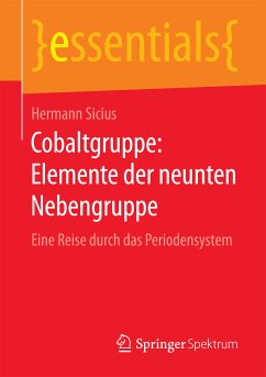 Cobaltgruppe: Elemente der neunten Nebengruppe (eBook, PDF) - Sicius, Hermann