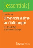 Dimensionsanalyse von Strömungen (eBook, PDF)