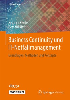 Business Continuity und IT-Notfallmanagement (eBook, PDF) - Kersten, Heinrich; Klett, Gerhard