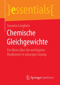 Chemische Gleichgewichte (eBook, PDF) - Langbein, Susanne