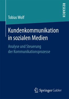 Kundenkommunikation in sozialen Medien (eBook, PDF) - Wolf, Tobias
