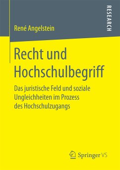 Recht und Hochschulbegriff (eBook, PDF) - Angelstein, René