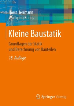 Kleine Baustatik (eBook, PDF) - Herrmann, Horst; Krings, Wolfgang