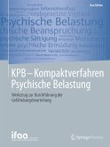 KPB - Kompaktverfahren Psychische Belastung (eBook, PDF)