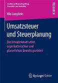 Umsatzsteuer und Steuerplanung (eBook, PDF)