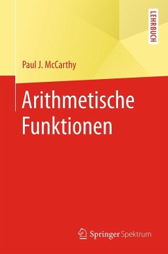 Arithmetische Funktionen (eBook, PDF) - McCarthy, Paul J.