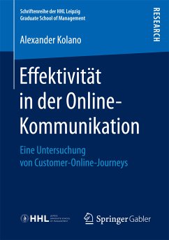 Effektivität in der Online-Kommunikation (eBook, PDF) - Kolano, Alexander