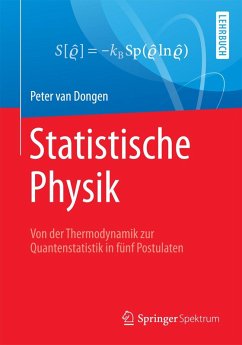 Statistische Physik (eBook, PDF) - Dongen, Peter van