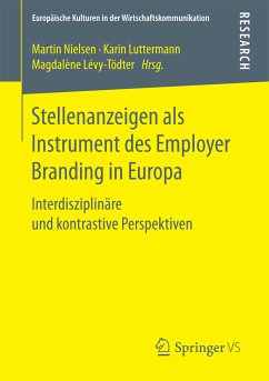 Stellenanzeigen als Instrument des Employer Branding in Europa (eBook, PDF)