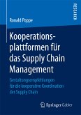 Kooperationsplattformen für das Supply Chain Management (eBook, PDF)