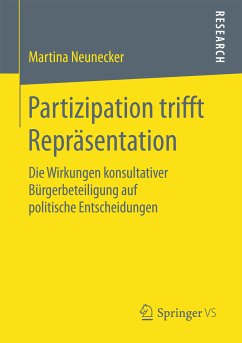 Partizipation trifft Repräsentation (eBook, PDF) - Neunecker, Martina