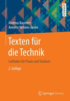 Texten für die Technik (eBook, PDF) - Baumert, Andreas; Verhein-Jarren, Annette