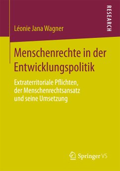 Menschenrechte in der Entwicklungspolitik (eBook, PDF) - Wagner, Léonie Jana