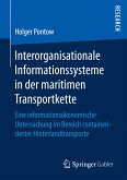 Interorganisationale Informationssysteme in der maritimen Transportkette (eBook, PDF)
