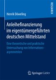 Anleihefinanzierung im eigentümergeführten deutschen Mittelstand (eBook, PDF)