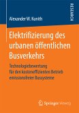 Elektrifizierung des urbanen öffentlichen Busverkehrs (eBook, PDF)