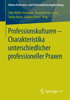 Professionskulturen – Charakteristika unterschiedlicher professioneller Praxen (eBook, PDF)
