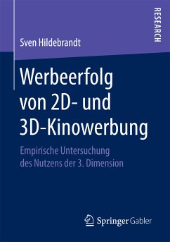 Werbeerfolg von 2D- und 3D-Kinowerbung (eBook, PDF) - Hildebrandt, Sven