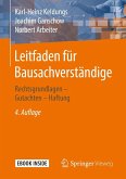 Leitfaden für Bausachverständige (eBook, PDF)