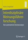 Interdisziplinäre Meinungsführerforschung (eBook, PDF)