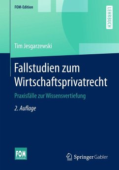 Cover Fallstudien zum Wirtschaftsprivatrecht (eBook, PDF)