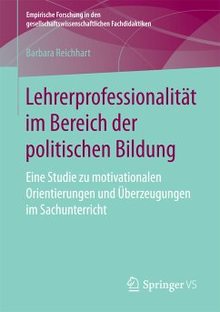 Lehrerprofessionalität im Bereich der politischen Bildung (eBook, PDF) - Reichhart, Barbara