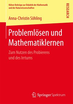 Problemlösen und Mathematiklernen (eBook, PDF) - Söhling, Anna-Christin