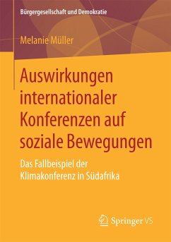 Auswirkungen internationaler Konferenzen auf soziale Bewegungen (eBook, PDF) - Müller, Melanie