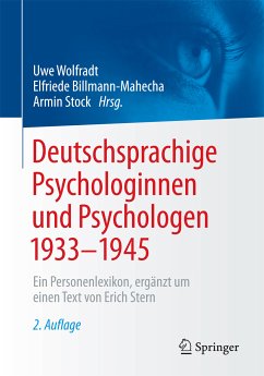 Deutschsprachige Psychologinnen und Psychologen 1933–1945 (eBook, PDF)