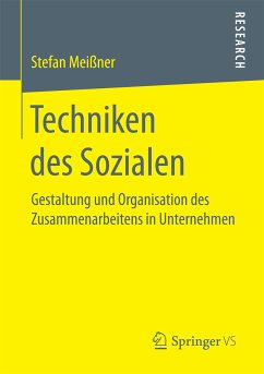 Techniken des Sozialen (eBook, PDF) - Meißner, Stefan